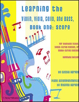 Learning the Violin, Viola, Cello and Bass #1 Score and Piano Accompaniment cover